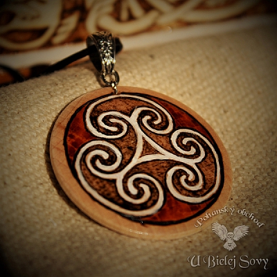 Symbol z Mykén, doba bronzová, amulet