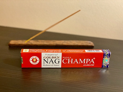 Vonné tyčinky Golden Nag - Champa