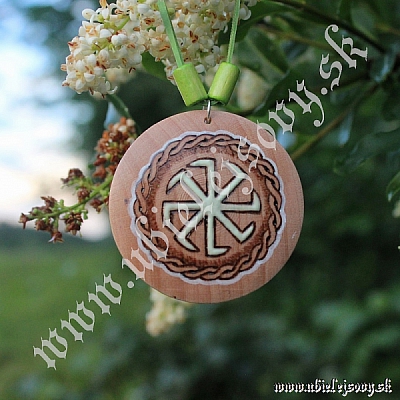 Amulet - Kolovrat, svietiaci v tme